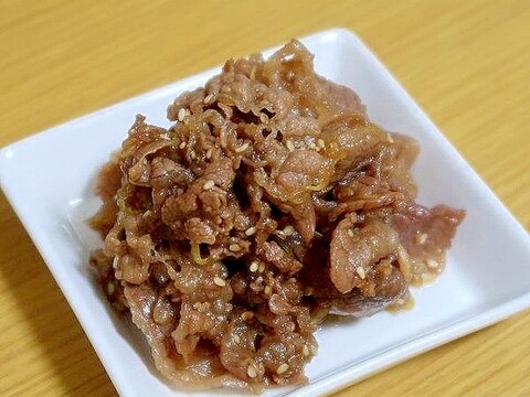 牛しぐれ煮★減塩志向